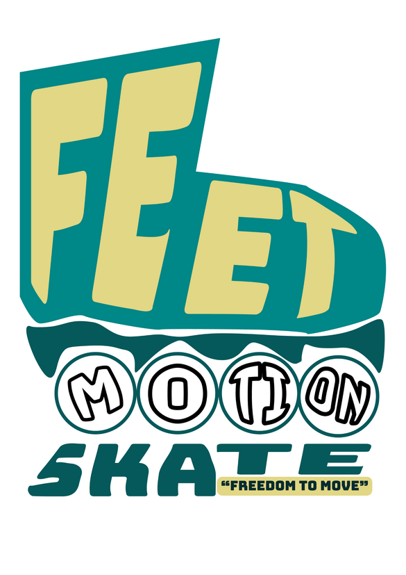 logo feet motion inline skate